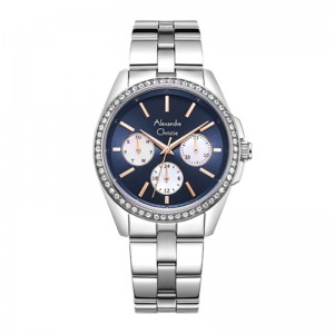Alexandre Christie AC 2949 Silver Blue Rosegold BFBSSBURG